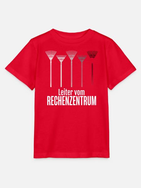 Rechenzentrum Design Gartengeräte Rechen Leiter - Stanley/Stella Kinder T-Shirt MINI CREATOR - Rot