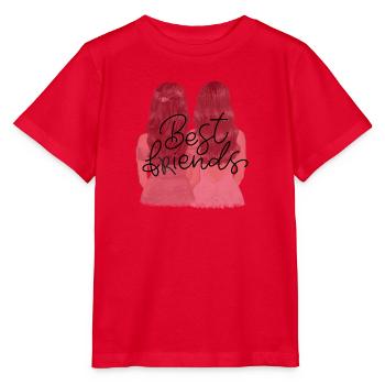 Best Friends Duo - Stanley/Stella MINI CREATOR Kids’ T-Shirt - red - Front - Jaiden (125cm)