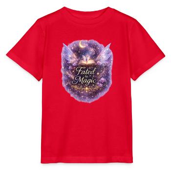 Schicksal durch Magie Nachtglanz - Stanley/Stella Kinder T-Shirt MINI CREATOR  - Rot - Vorne - Jaiden (125cm)