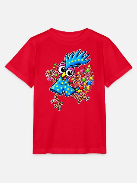 Peppino Konfetti - Stanley/Stella Kinder T-Shirt MINI CREATOR  - Rot