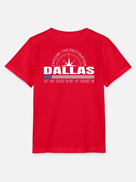 Dallas - Stanley/Stella Kinder T-Shirt MINI CREATOR  - Rot
