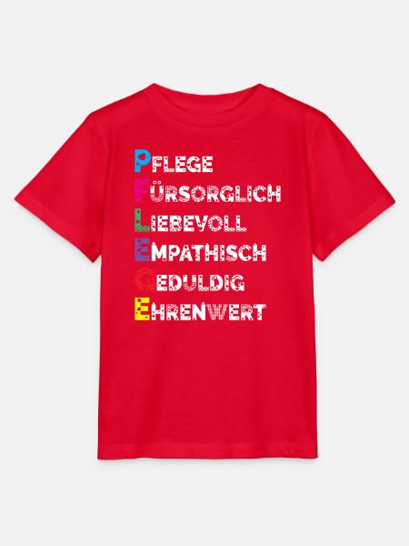 Altenpflege Pfleger Pflegepersonal Pflegekraft - Stanley/Stella Kinder T-Shirt MINI CREATOR  - Rot
