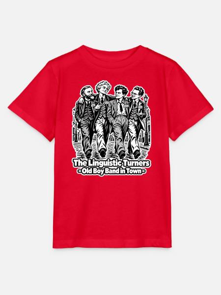 The Linguistic Turners - Stanley/Stella Kinder T-Shirt MINI CREATOR - Rot