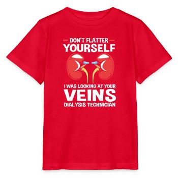 Dialyse-Techniker - Stanley/Stella Kinder T-Shirt MINI CREATOR  - Rot - Vorne - Jaiden (125cm)