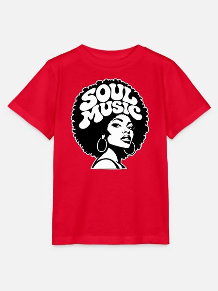 Soulmusik - Stanley/Stella Kinder T-Shirt MINI CREATOR - Rot