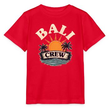 Bali Crew - Stanley/Stella Kinder T-Shirt MINI CREATOR  - Rot - Vorne - Jaiden (125cm)