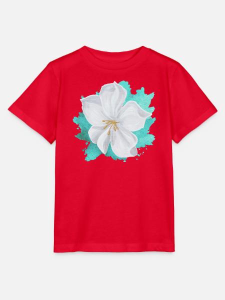 Magische Mandelblüte - Sonja von Staden - Stanley/Stella Kinder T-Shirt MINI CREATOR - Rot