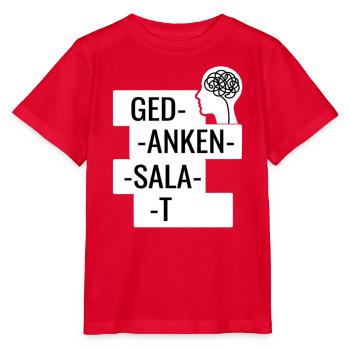 Gedanken-Salat - Stanley/Stella Kinder T-Shirt MINI CREATOR  - Rot - Vorne - Jaiden (125cm)