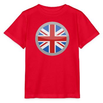 Flagge Großbritanniens - Stanley/Stella Kinder T-Shirt MINI CREATOR  - Rot - Vorne - Jaiden (125cm)