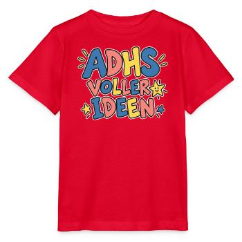 Voller Ideen - Stanley/Stella Kinder T-Shirt MINI CREATOR  - Rot - Vorne - Jaiden (125cm)