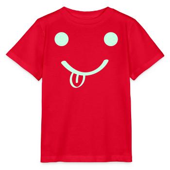 Smileface - Stanley/Stella Kinder T-Shirt MINI CREATOR  - Rot - Vorne - Jaiden (125cm)