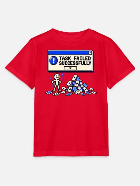 Aufgabe erfolgreich fehlgeschlagen - Stanley/Stella Kinder T-Shirt MINI CREATOR  - Rot