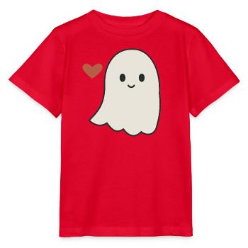 Halloween Geist Damen - Stanley/Stella Kinder T-Shirt MINI CREATOR  - Rot - Vorne - Jaiden (125cm)