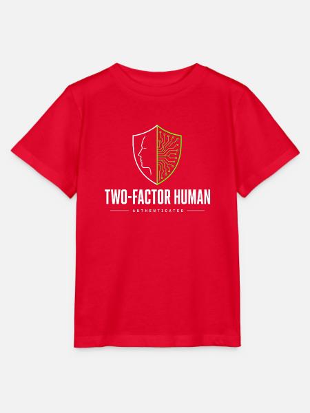 Zwei-Faktor-Mensch - Stanley/Stella Kinder T-Shirt MINI CREATOR  - Rot