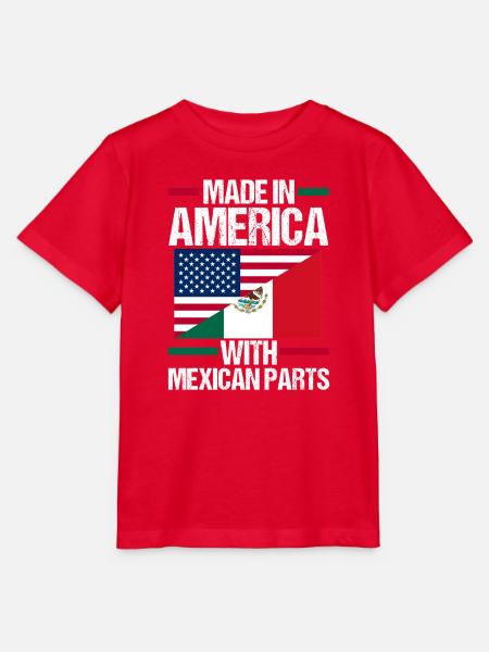 Mexican Mexico - Stanley/Stella Kinder T-Shirt MINI CREATOR - Rot