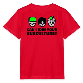 subculture - T-shirt bio MINI CREATOR Stanley/Stella Enfant - rouge - Devant - Jaiden (125cm)