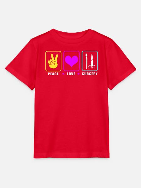 Chirurg Chirurgie CTA - Stanley/Stella Kinder T-Shirt MINI CREATOR - Rot