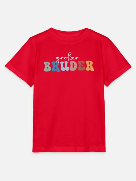 Großer Bruder - Stanley/Stella Kinder T-Shirt MINI CREATOR - Rot