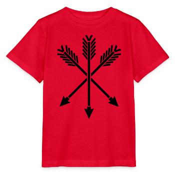pfeile_design_ad1 - Stanley/Stella MINI CREATOR Kids’ T-Shirt - red - Front - Jaiden (125cm)
