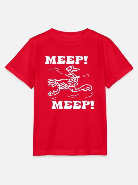 Meep Meep - Stanley/Stella Kinder T-Shirt MINI CREATOR  - Rot