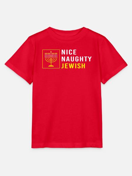 Hanukah Hanukkah Chanukkah - Stanley/Stella Kinder T-Shirt MINI CREATOR  - Rot