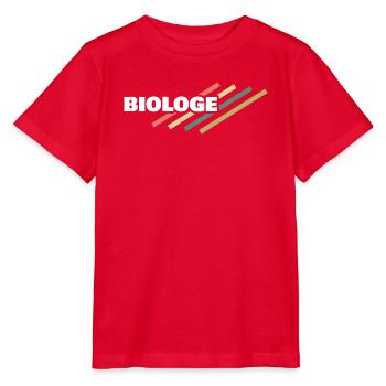 Biologist as a profession - Stanley/Stella MINI CREATOR Kids’ T-Shirt - red - Front - Jaiden (125cm)