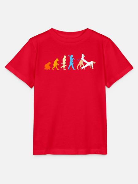Capoeira Evolution - Stanley/Stella Kinder T-Shirt MINI CREATOR - Rot