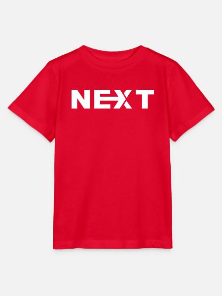 Nächster weißer Text - Stanley/Stella Kinder T-Shirt MINI CREATOR  - Rot