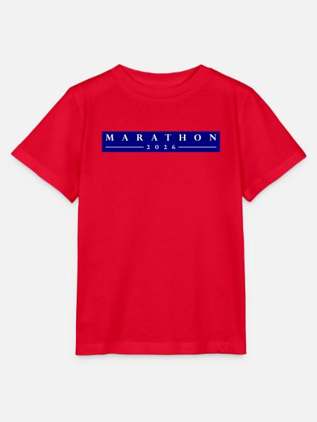 Marathon 2026 - Stanley/Stella Kinder T-Shirt MINI CREATOR  - Rot