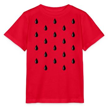 Melone Kostüm Obst vegan Wassermelone Kerne - Stanley/Stella Kinder T-Shirt MINI CREATOR  - Rot - Vorne - Jaiden (125cm)