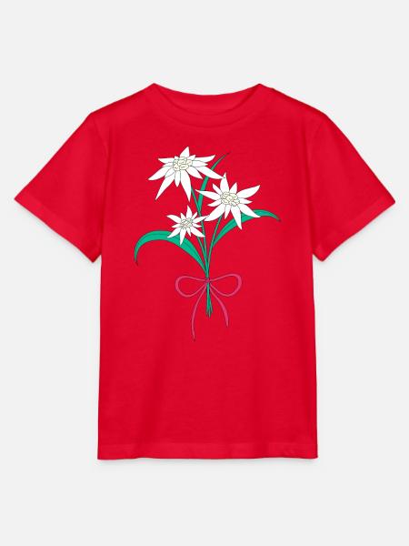 Die Alm grüßt - Stanley/Stella Kinder T-Shirt MINI CREATOR - Rot