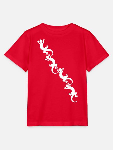 Lizards / Geckos / Echsen - Stanley/Stella Kinder T-Shirt MINI CREATOR - Rot