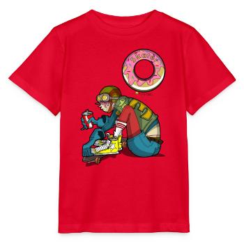 Skater - Stanley/Stella MINI CREATOR Kids’ T-Shirt - red - Front - Jaiden (125cm)