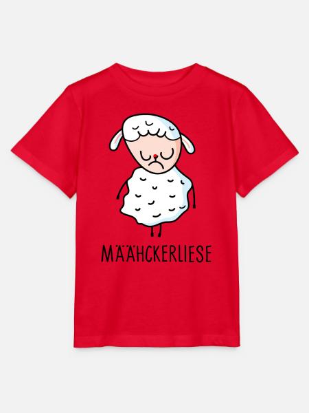 Lustige Meckerliese Schaf. - Stanley/Stella Kinder T-Shirt MINI CREATOR - Rot