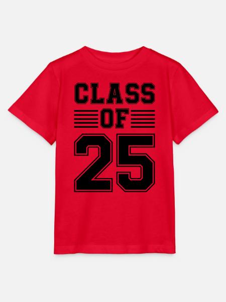 class of 25 - Stanley/Stella Kinder T-Shirt MINI CREATOR - Rot