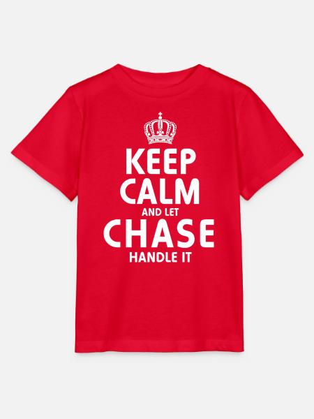 CHASE: Regel das. - Stanley/Stella Kinder T-Shirt MINI CREATOR - Rot