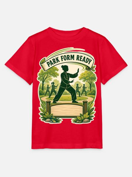 PARK FORM READY - Stanley/Stella Kinder T-Shirt MINI CREATOR - Rot