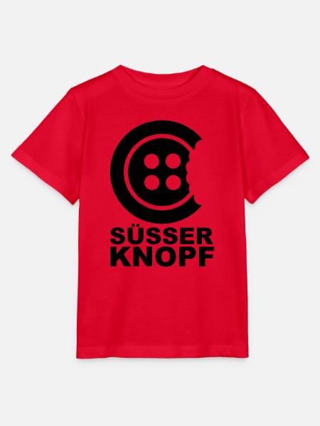 Süsser Knopf - Stanley/Stella Kinder T-Shirt MINI CREATOR - Rot