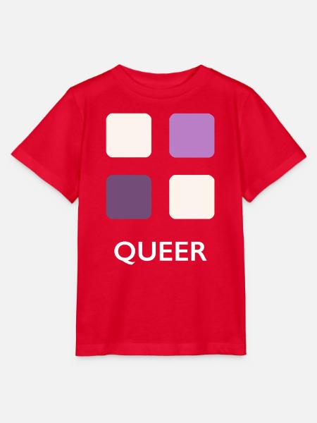 Queer Bäckerei - Stanley/Stella Kinder T-Shirt MINI CREATOR - Rot