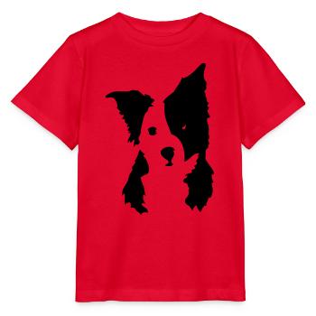 Cute dog - Stanley/Stella MINI CREATOR Kids’ T-Shirt - red - Front - Jaiden (125cm)