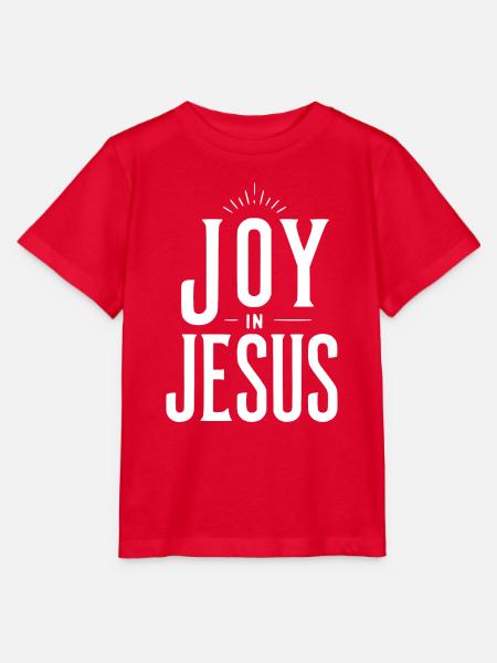 Freude an Jesus - Stanley/Stella Kinder T-Shirt MINI CREATOR - Rot