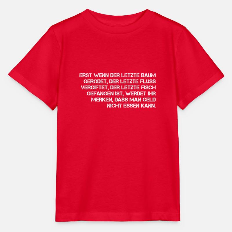 Protection de l’environnement Pollution pollution - T-shirt bio MINI CREATOR Stanley/Stella Enfant - rouge