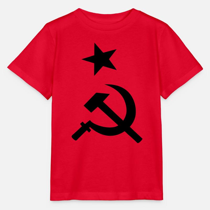 hammer_sichel_stern - T-shirt bio MINI CREATOR Stanley/Stella Enfant - rouge