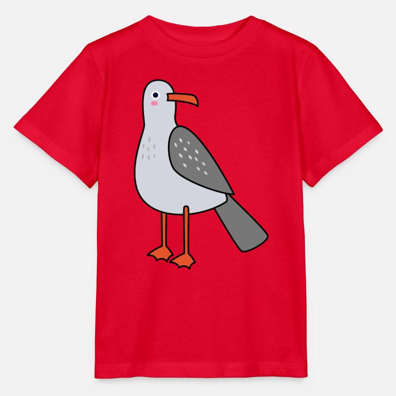 Möwe - Stanley/Stella Kinder T-Shirt MINI CREATOR - Rot