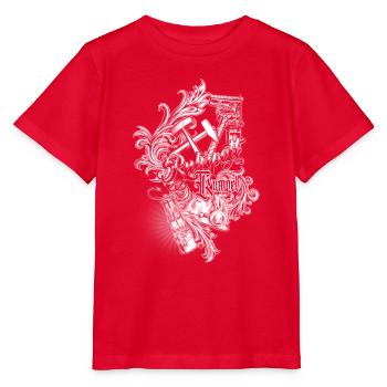 Ruhrpott Kumpel - Stanley/Stella Kinder T-Shirt MINI CREATOR  - Rot - Vorne - Jaiden (125cm)