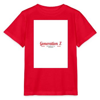 Generation Z - Stanley/Stella Kinder T-Shirt MINI CREATOR  - Rot - Vorne - Jaiden (125cm)