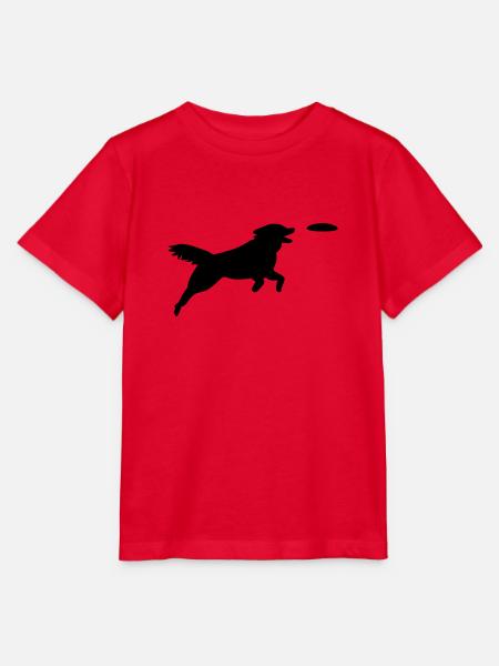 Hund Agility - Stanley/Stella Kinder T-Shirt MINI CREATOR  - Rot