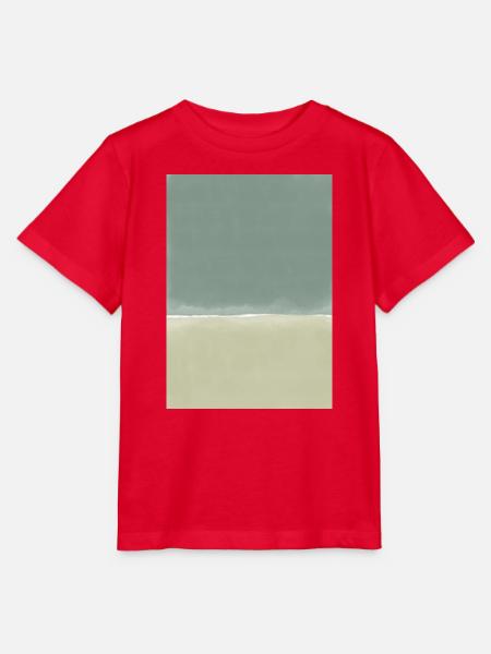 Green blocks - personalisierbar - Stanley/Stella Kinder T-Shirt MINI CREATOR - Rot