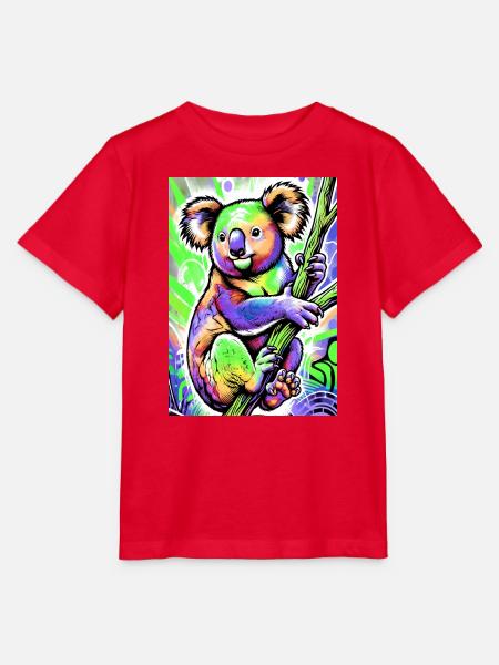 Koala - Stanley/Stella Kinder T-Shirt MINI CREATOR - Rot