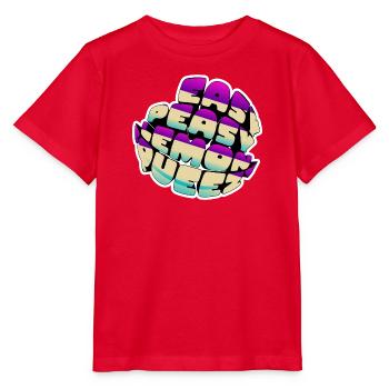 Easy Peasy Lemon Squeezy - Stanley/Stella Kinder T-Shirt MINI CREATOR  - Rot - Vorne - Jaiden (125cm)